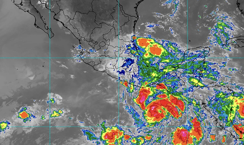 ACTIVAN PLAN DN-III-E Y PLAN MARINA POR TORMENTA TROPICAL EN CHIAPAS, OAXACA Y GUERRERO